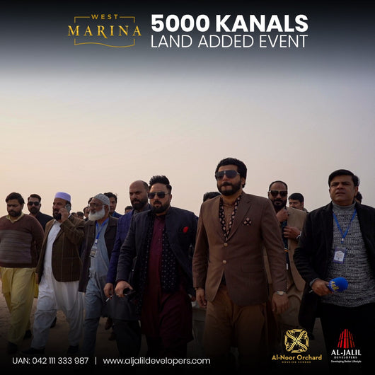 West Marina 5000 Kanals Land Added Event