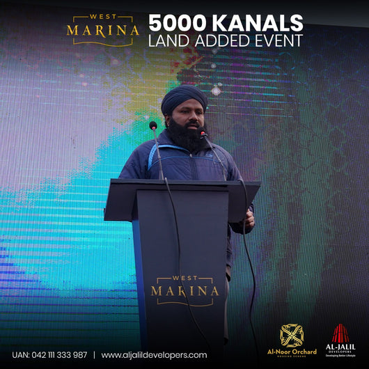 West Marina 5000 Kanals Land Added Event