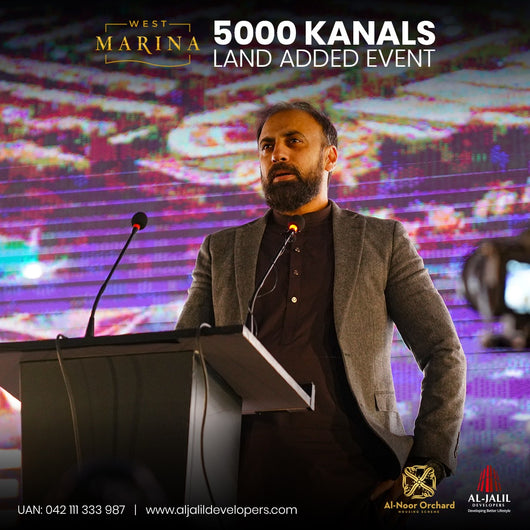 West Marina 5000 Kanals Land Added Event