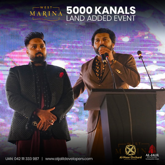 West Marina 5000 Kanals Land Added Event