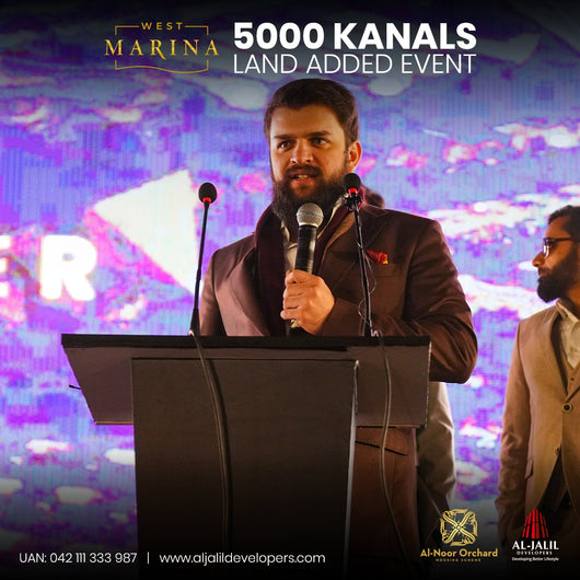 West Marina 5000 Kanals Land Added Event