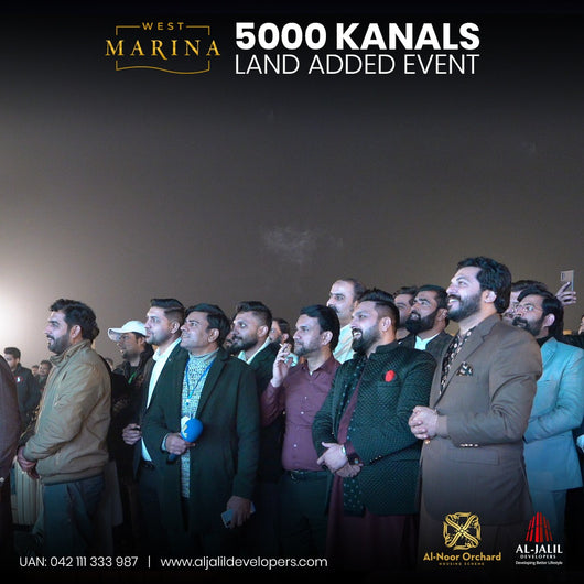 West Marina 5000 Kanals Land Added Event