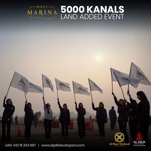 West Marina 5000 Kanals Land Added Event