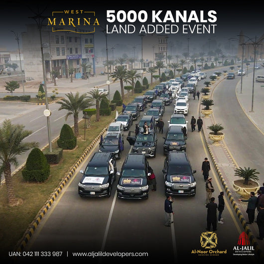 West Marina 5000 Kanals Land Added Event