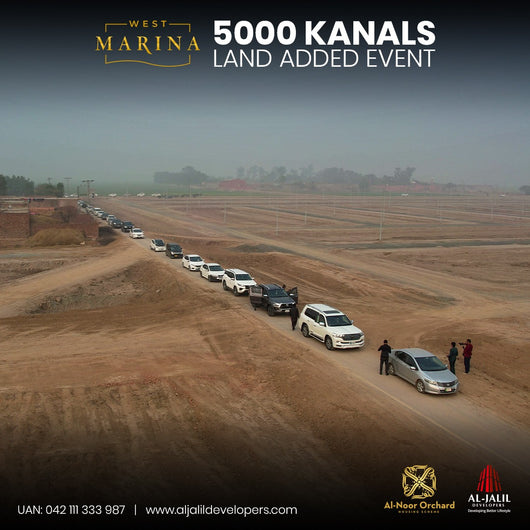 West Marina 5000 Kanals Land Added Event